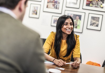 OWA client happy with website design and development meeting